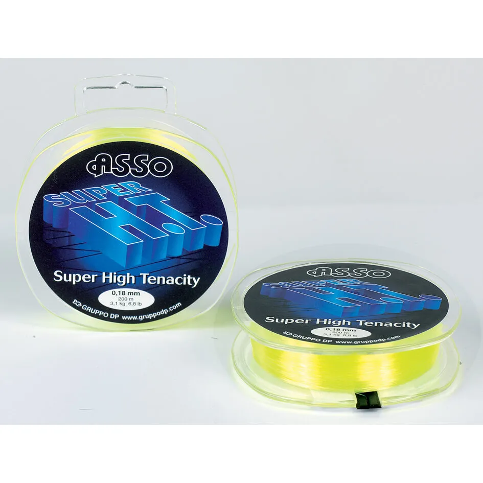 SUPER H.T. NYLON, FLUORESCENT YELLOW - 200 m