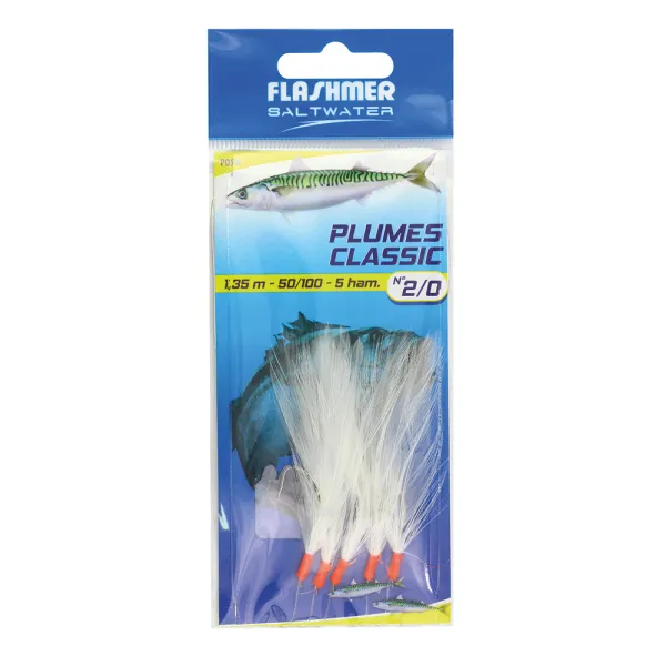 Produit PLUMES DE MER CLASSIC - 7 HAMEÇONS N° 3/0 Image