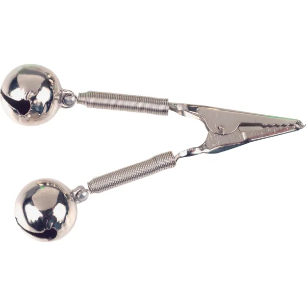 Produit GRELOT DOUBLE CROCODILE - NICKELÉ Ø 18 mm Image