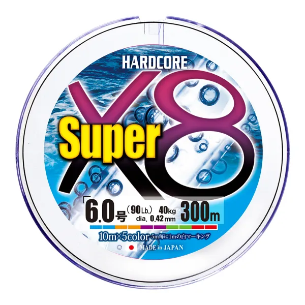 Product HARDCORE SUPER 8X - 300 M - MULTICOLOR Image