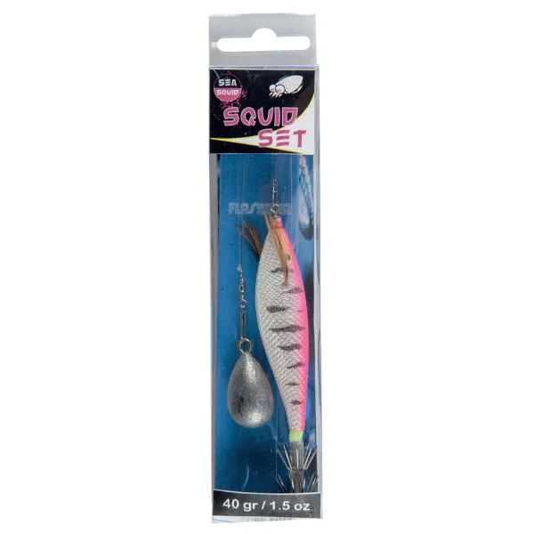 Produit BAS DE LIGNE SQUID SET SEICHE ENCORNET - 2 TURLUTTES Image
