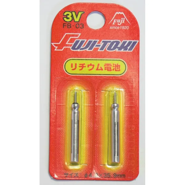 Product FUJI LITHIUM BATTERY - FB-03 / BR435 - 3 VOLTS - 2-PACK Image