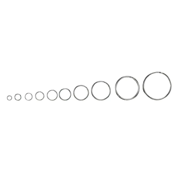 Product SPLIT NICKEL-PLATED RINGS Image