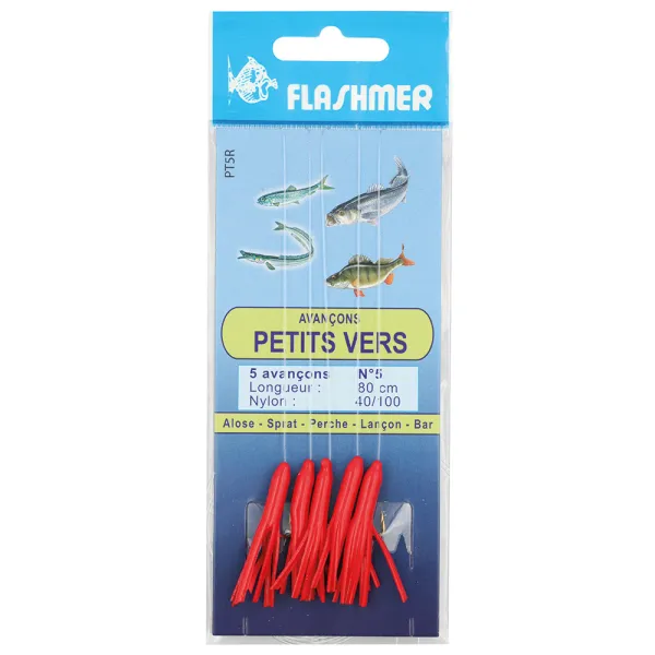 Produit AVANÇONS PETITS VERS - 5 HAMEÇONS Image