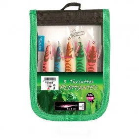 Product SET OF 5 FLOATING SQUID JIGS Image