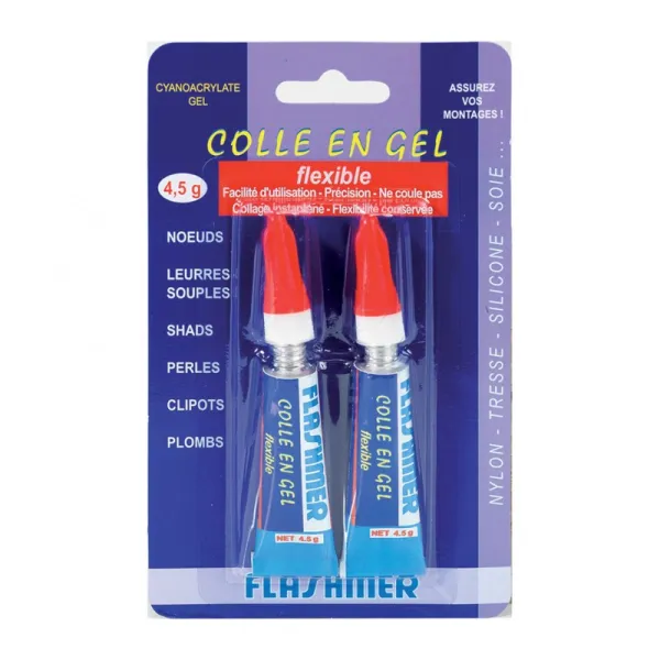 Produit COLLE EN GEL FLASHMER - 2 TUBES DE 4,5 ml Image