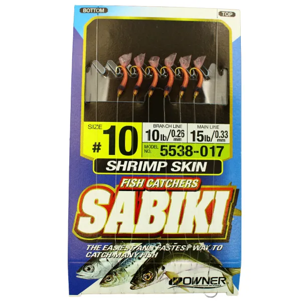 Produit Pink Shrimp Skin - Sabiki Fish Catchers Image