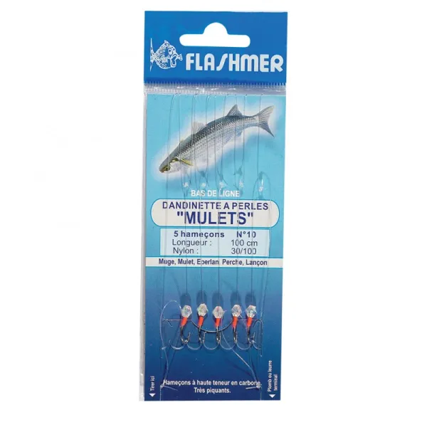 Product DROP SHOT RIG BEADED MULET - 5 HOOKS Image