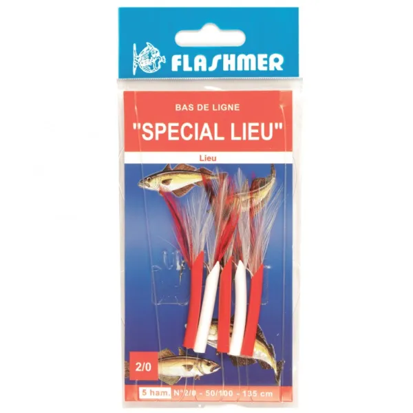 Produit BAS DE LIGNE SPECIAL LIEU - 7 HAMEÇONS Image