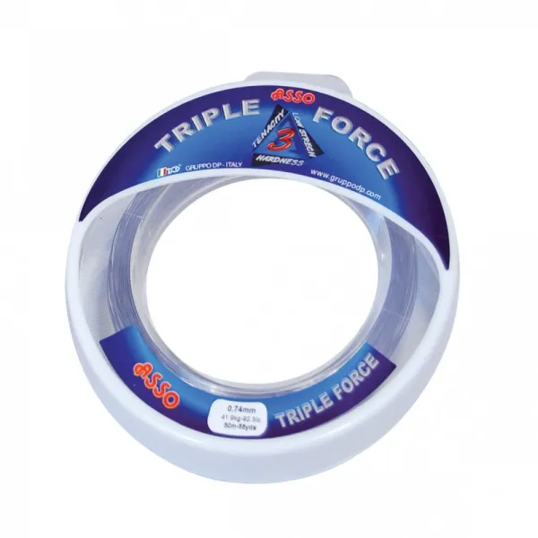 Product NYLON TRIPLE FORCE - 50 m SPOOL - CRISTAL Image