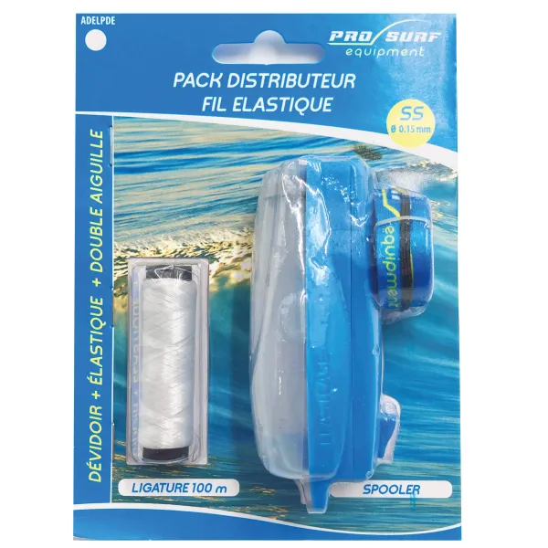 Produit PACK DISTRIBUTEUR ELASTIQUE LIGATURE A APPAT 100 m Image