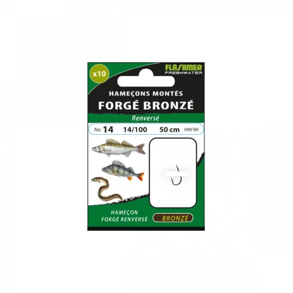 Produit HAMEÇON MONTÉ FORGÉ BRONZÉ RENVERSÉ Image