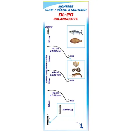 Produit BAS DE LIGNE SURF-SOUTENIR DL20 Image