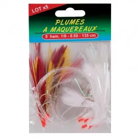 Produit LOT X 5 PLUMES MAQUEREAUX Image