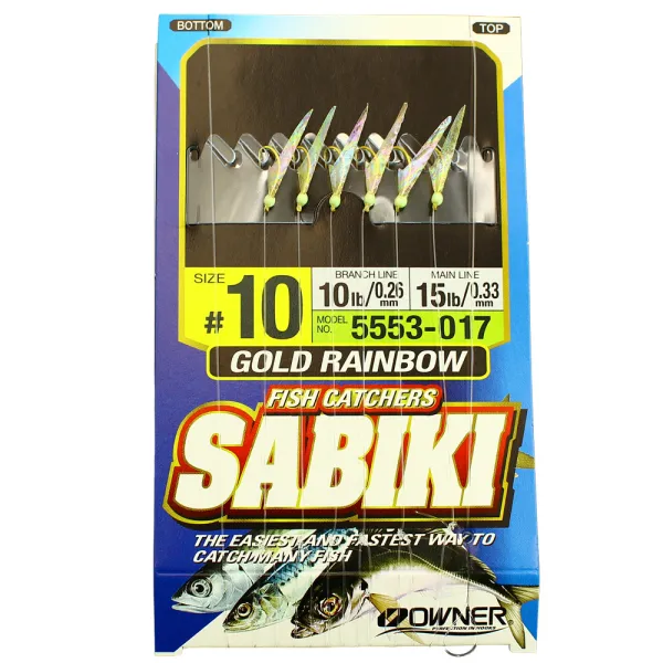 Product Gold Rainbow Skin - Sabiki Fish Catchers Image