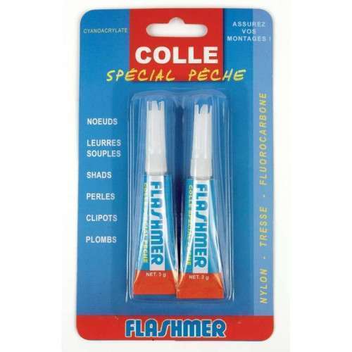 COLLE FLASHMER - 2 TUBES DE 3 ml