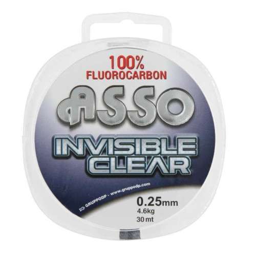 FLUOROCARBONE INVISIBLE CLEAR - 30 m - NATUREL