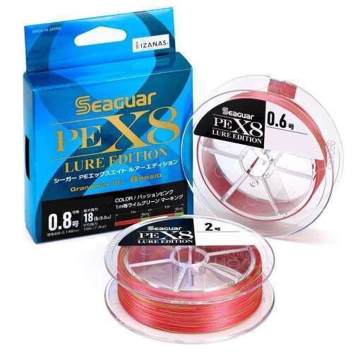 PE X8 LURE EDITION ROSE - 150 m