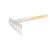 RATEAU A DENTS PLATES INOX 120 CM