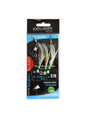 BAS DE LIGNE SABIKI FLASH - FISH SKIN