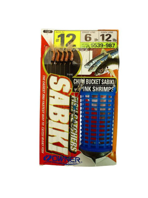 CHUM BUCKET WITH SHRIMP SKIN - Sabiki Fish Catchers