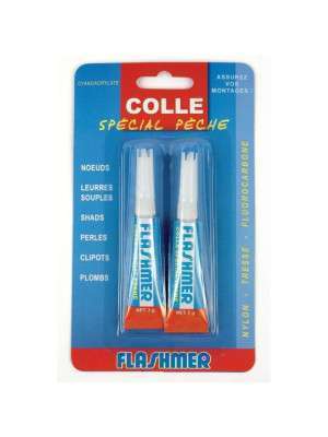 COLLE FLASHMER - 2 TUBES DE 3 ml