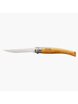 COUTEAU OPINEL EFFILÉ FERMANT - HETRE / INOX