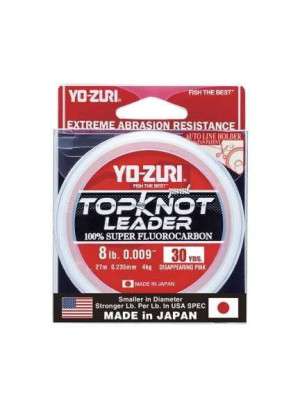 FLUOROCARBONE TOPKNOT LEADER - 27 M - NATUREL