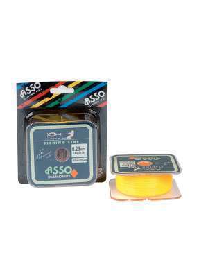 NYLON DIAMOND CARRÉ JAUNE - 150 m