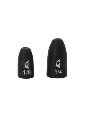 Tungsten Worm Weight Black