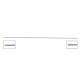 2x Aiguilles Inox VER FRAGILE 20cm Ø0.9 -Creu/Fluo