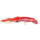 CALAMARA LEURRE SQUID 12 cm - DOS ROUGE