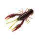 8x CRAWBUG 2" ½ - GREEN PUMPKIN TEXAS RED (10)