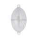 POCH. 2x JET BULL - OVALE - N° 1 - TRANSPARENT