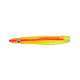 5x OCTOPUS FLASHMER 4 cm - JAUNE/R.ORANGE (JRO)