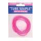 TUBES SILICONE ROSE FLUO - 2 m - Ø 0,9 mm