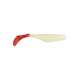 10x TURBO SHAD 4" - GLOW/FIRE TAIL (249)