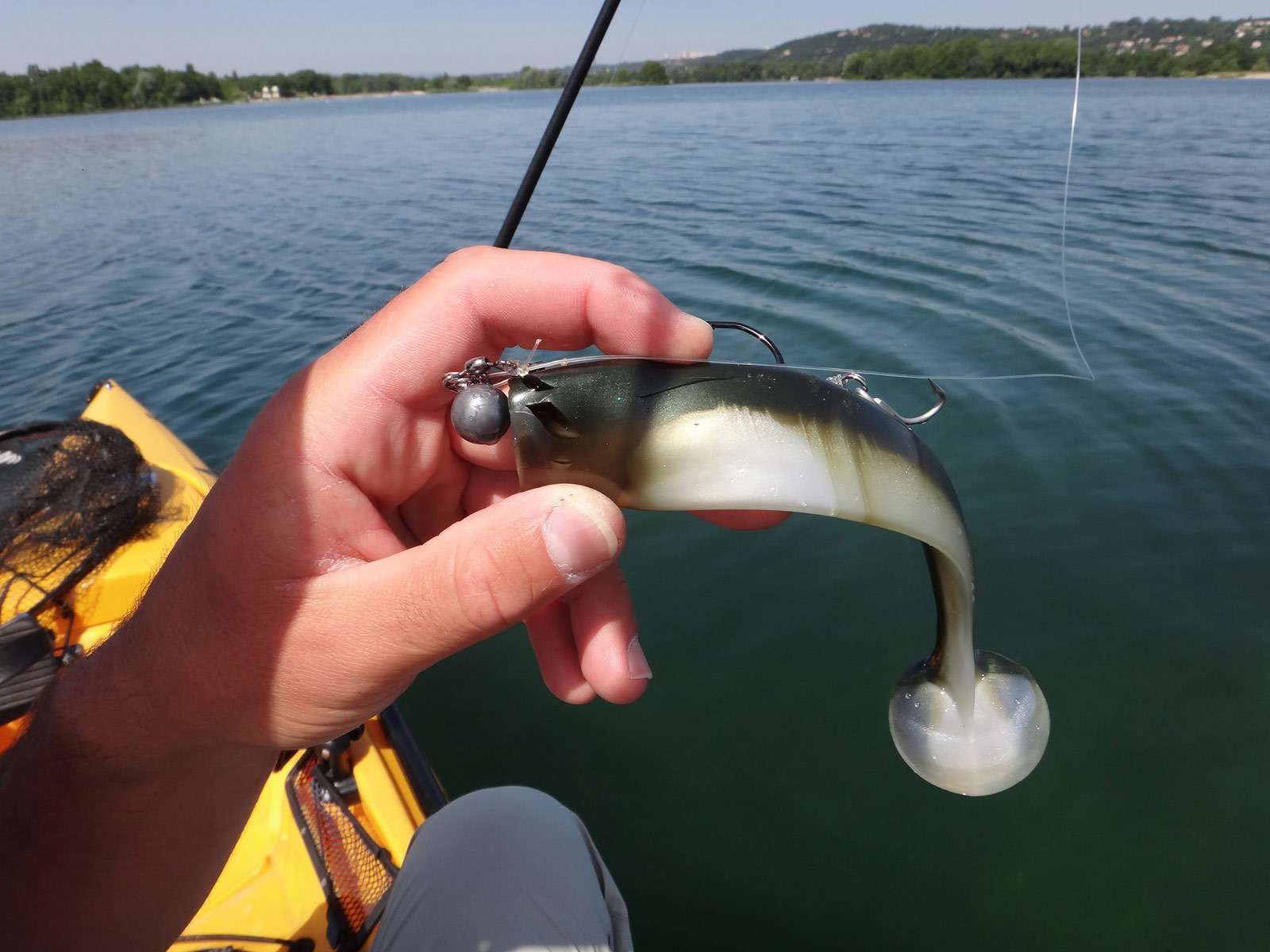 Sac de rangement de protection pour la pêche appât doux leurre ver avec  plusie