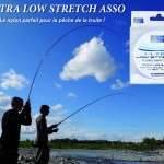 Nylon Ultra Low Stretch Asso : idéal pour l’ouverture de la truite !