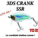 3DS CRANK SSR : le crankbait shallow runner !