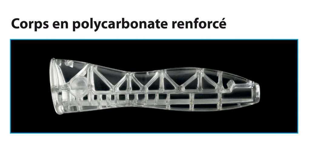 Corps polycarbonate renforcé du Neoko 190