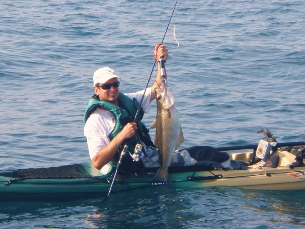 Prise d'un bar en kayak