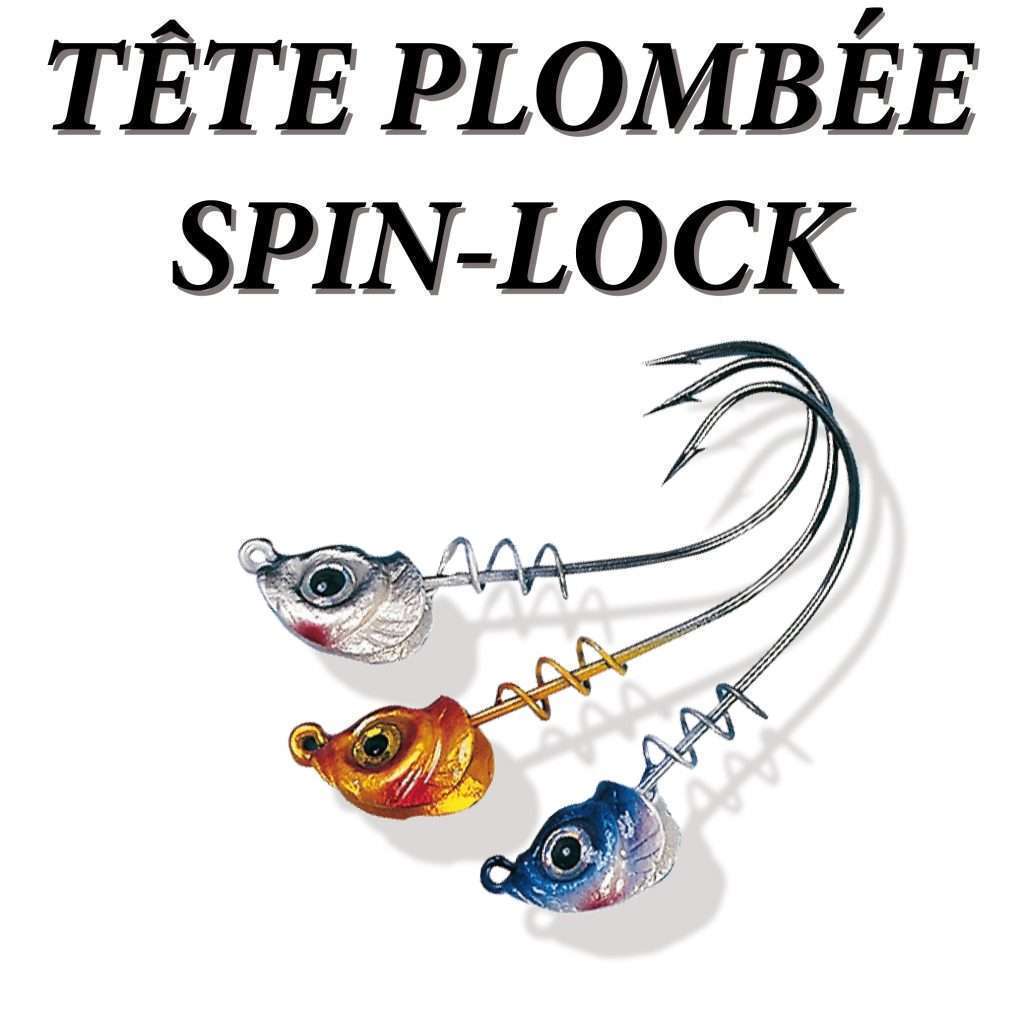 Tête plombée Spin Lock