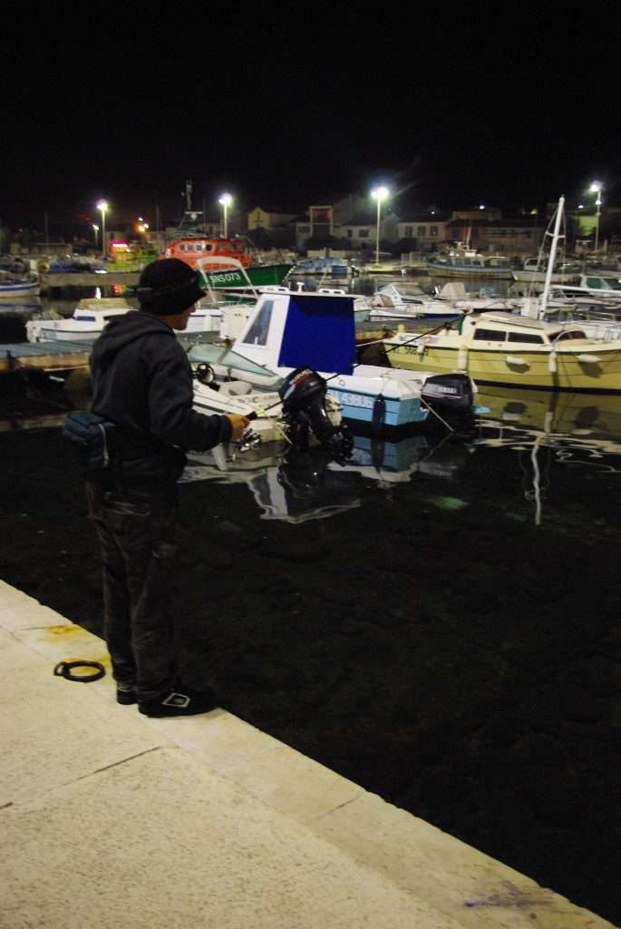 Pêche en lancer ramené pleine eau