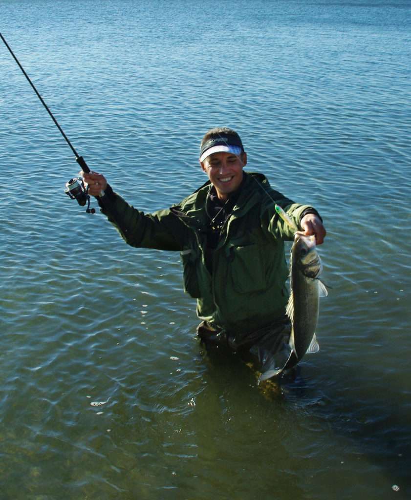 La saisie par la gueule permet de sortir le poisson de l'eau