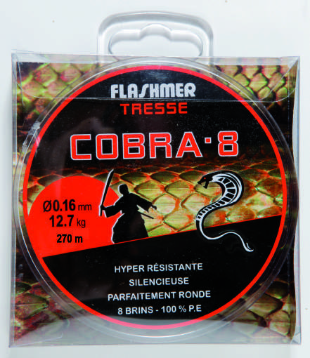 La Cobra 8 Flashmer en 8/100 est parfaite pour le rockfishing