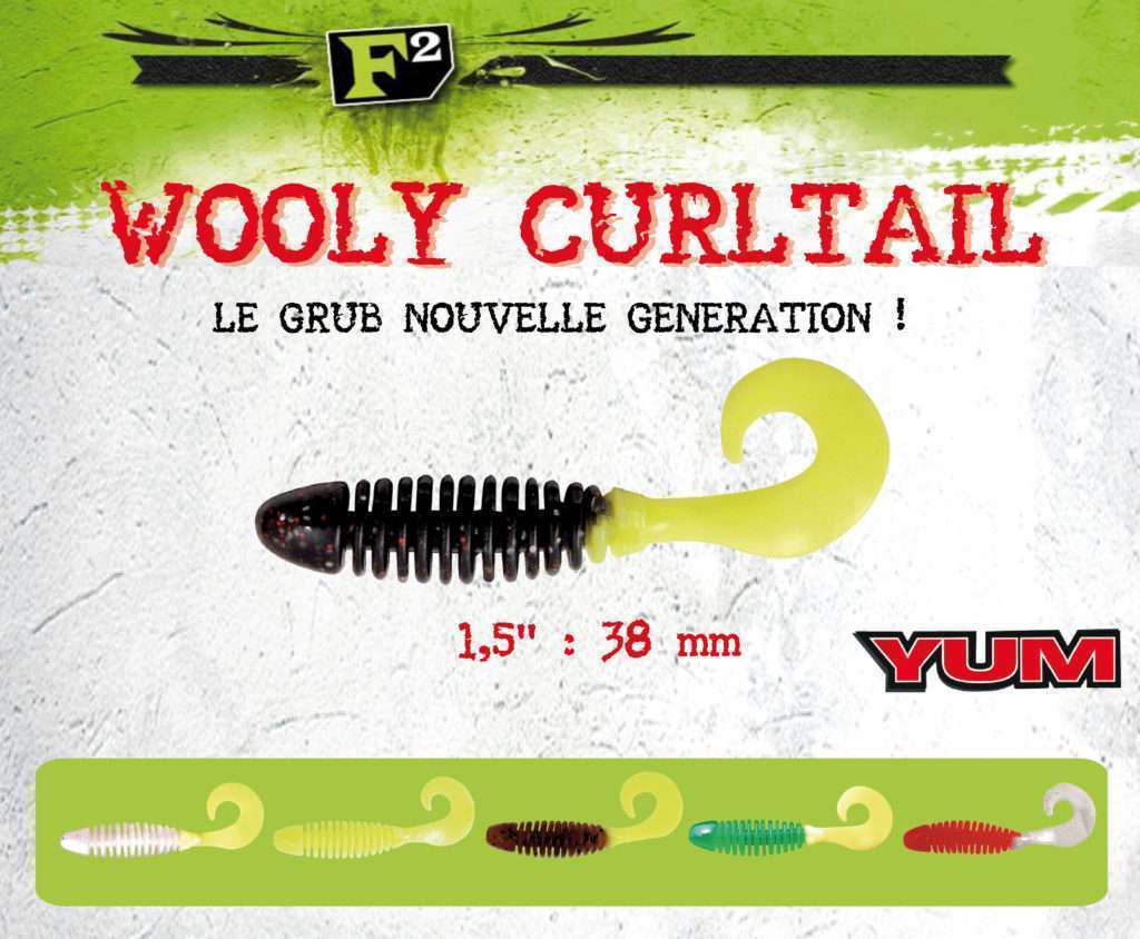 Wooly Curtail Yum 38 mm : le top pour les truites ! 