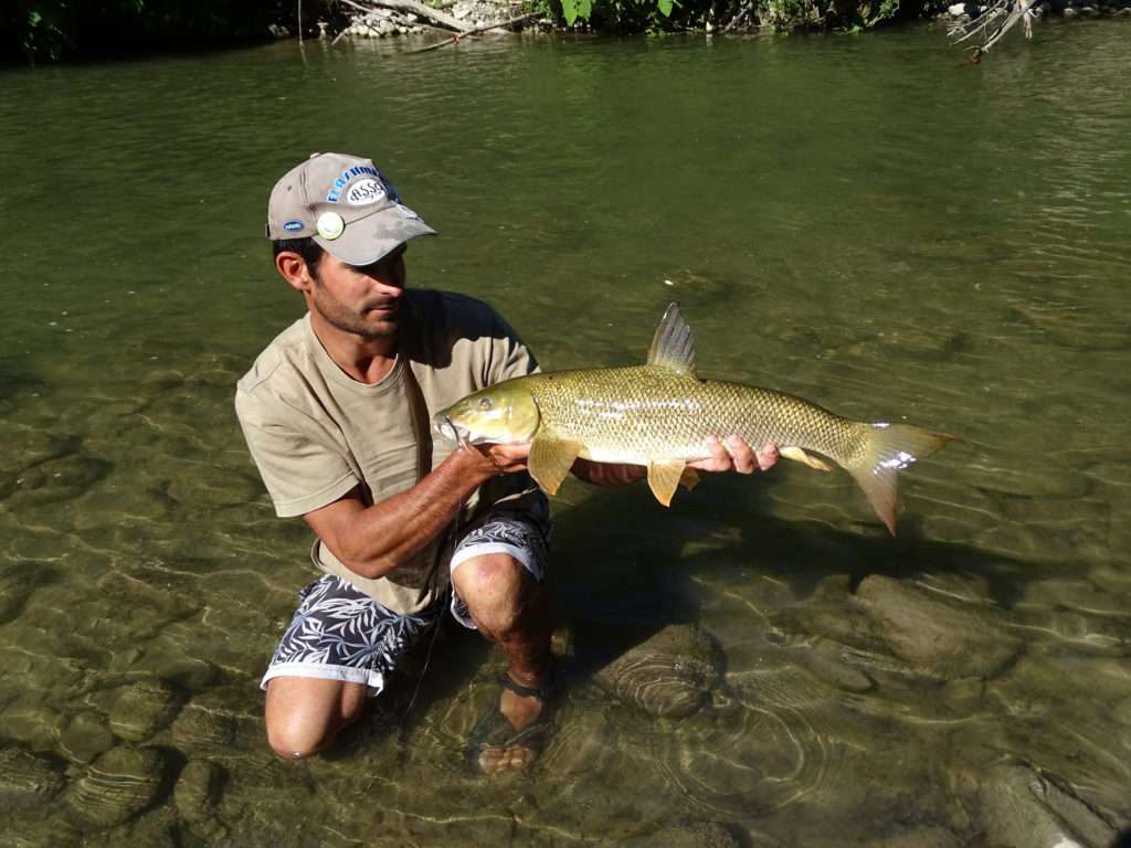 Barbeau pris par Etienne au Grubster Lunker City