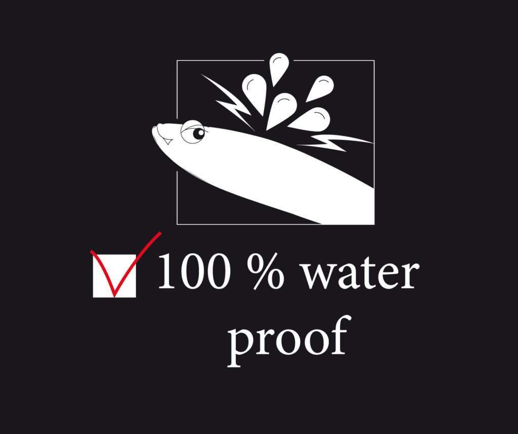 Un leurre 100 % waterproof !