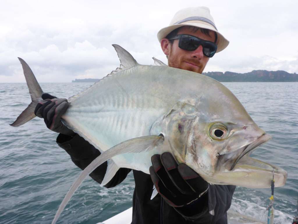 Cette carangue démêloir pêchée par Colin est une prise rare !